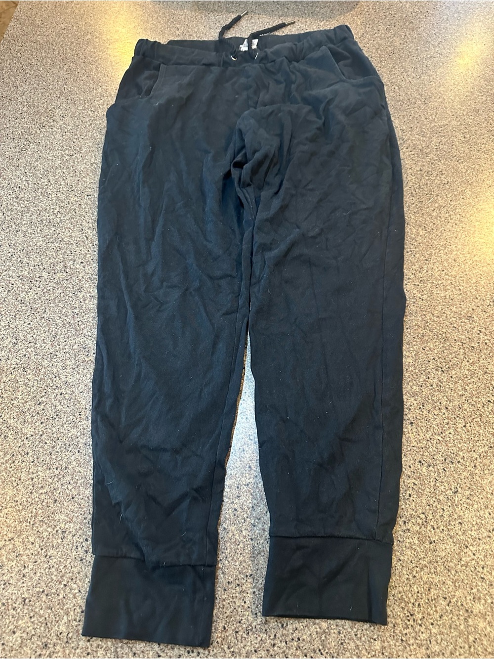 Black Jogger Pants - Comfortable Everyday Wear